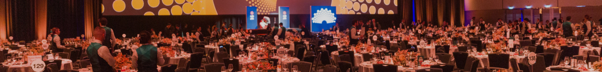 photo of Gala Dinner tables