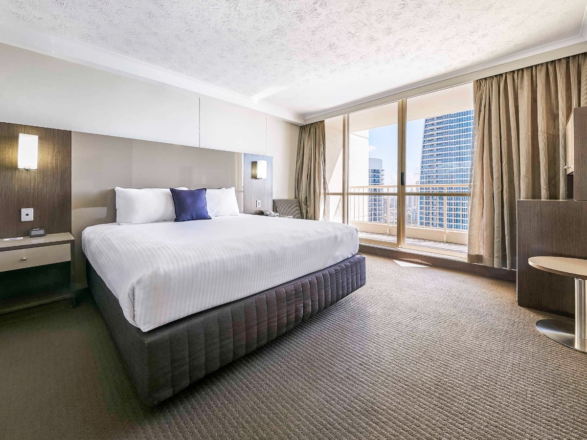 Elegant and polished guest rooms, blending luxury with comfort