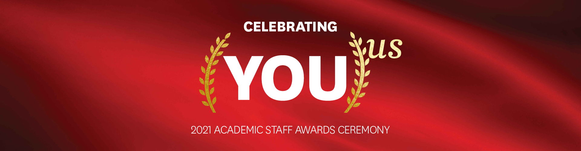 2021 Academic staff awards banner