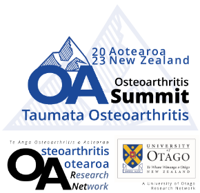 2021 Aotearoa New Zealand Kaikōiwi Osteoarthritis Basecamp logo