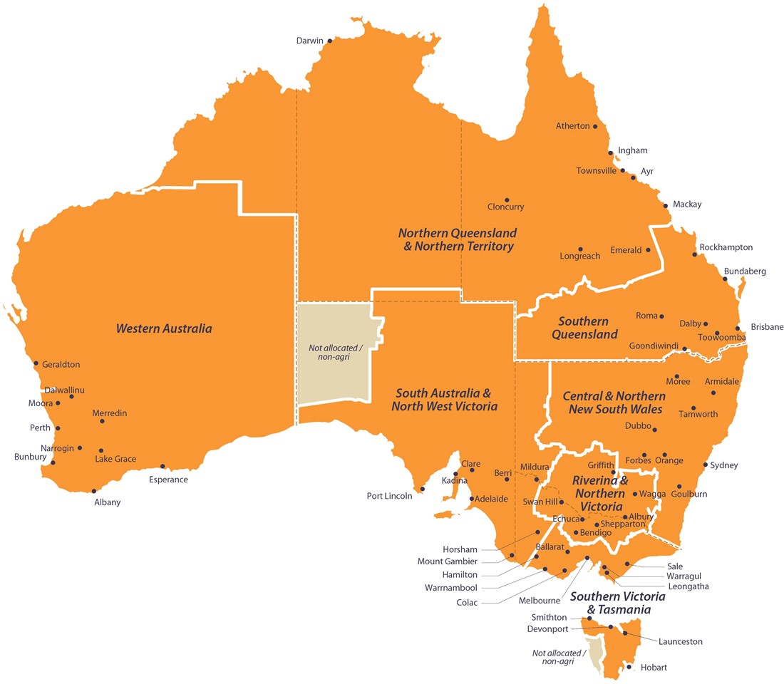 Rabobank Australia Rabobank Branch Map