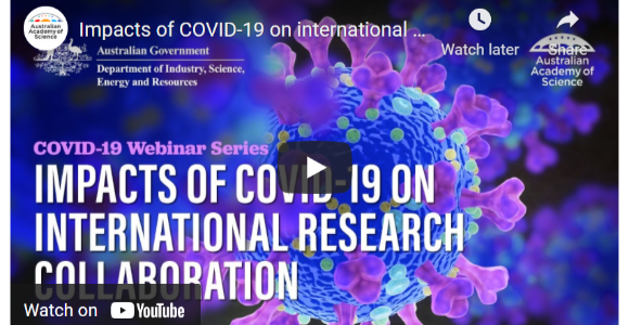 Impacts of COVID-19 on international research collaboration