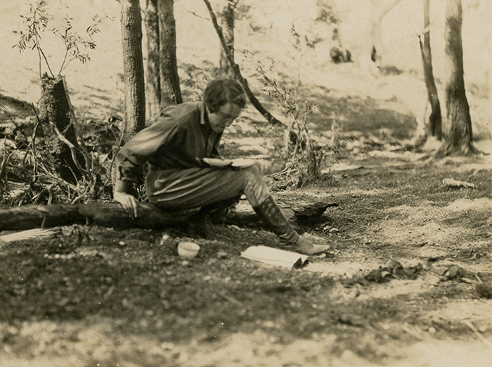 Dorothy Hill on fieldwork, Queensland, 1930