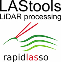 LAStools LiDAR processing