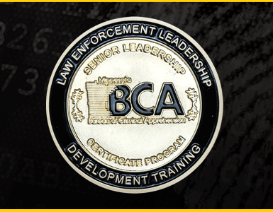 BCA Senior Leadership Certificate coin