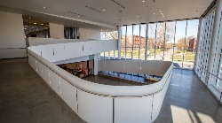 Photos of the interior of the Tom and Ruth Harkin Institute