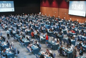 Wide room shot of Shaw Trust’s Rehabilitation International 23rd Congress at the EICC